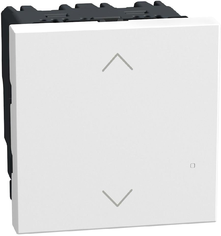 Ключ за щори ЖИЧЕН изисква неутрала 2 мод. Smart с Netatmo цвят Бял Light Now Bticino, NETATMO с LEGRAND & BTICINO, YW4027CM2N