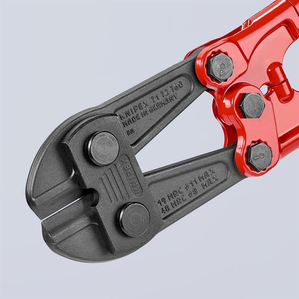 Ножици за рязане на арматура, синьо-червена ръкохватка 760мм, Knipex - K7172760