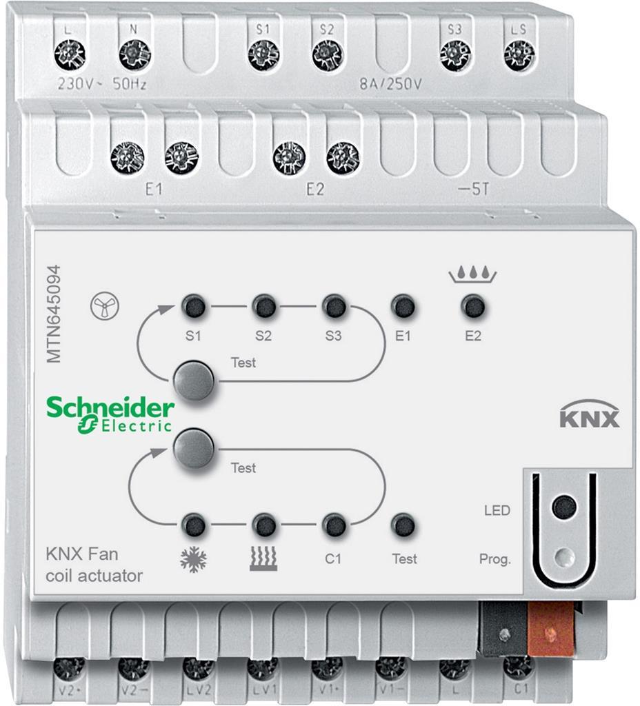 Актуатор вентилаторни конвектори Aktor REG-K 4DIN KNX SE, MTN645094