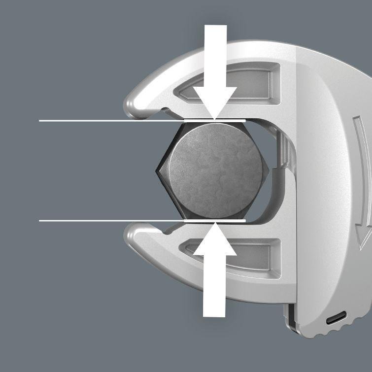 Гаечен ключ раздвижен 10…13, ръкохватка 154мм, 6004 Joker S Wera - W020100