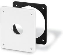 Капачка с отвор ф22мм за табла Block и Domino 70x87mm Scame-654.0101