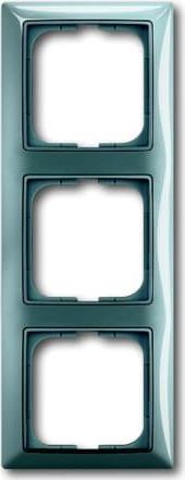 Рамка 3х цвят Синя Basic 55 ABB /до изчерпване/, ЛИКВИДАЦИЯ, 2CKA001725A1523