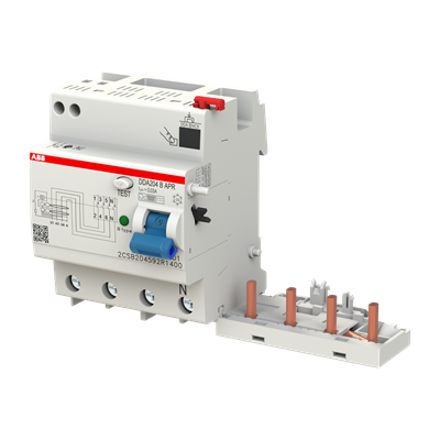 ДТЗ модул DDA204 4P 40A 30mA тип B 4 мод. ABB, 2CSB204592R1400