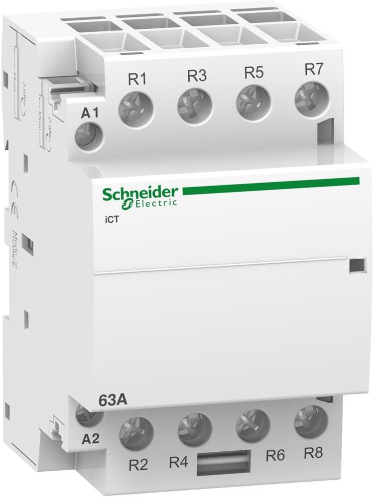 Модулен контактор Acti 9 iCT 63A 4NC 230…240Vac 3 мод. SE, SCHNEIDER ELECTRIC НИСКО НАПРЕЖЕНИЕ, A9C20867