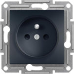 Контакт френски стандарт 16A с детска защита цвят Антрацит Asfora SE, SCHNEIDER ELECTRIC, EPH2800271