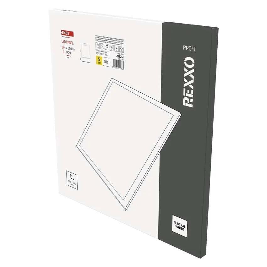 Панел LED 600 Backlite 36W 4000K 4000lm 120° 50000h IP20 REXXO EMOS