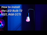 Leuchte LED 10.5W RGBW E27 A60 1100lm 190° dimmbar 25000h Aqara Bulb T2 - 7079, AQARA, LB-L02D