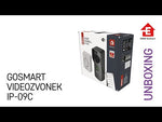 Video-Klingeltaster und Türgong 12Vdc IP-09C Wi-Fi GoSmart EMOS