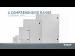 Metallgehäuse 1000x800x300mm mit Montageplatte IP66 Atlantic Legrand, LEGRAND NIEDERSPANNUNG, 36939