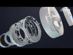 Смарт вентилатор O2 Supreme Wi-Fi ф100/125мм, цвят Бял, 140м3/ч, от 0,4W, от 9dB Blauberg, BLAUBERG, Blauberg O2 Supreme - разглобен модел.