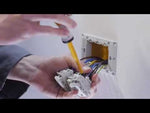Abdeckung für Schalter/Taster 2 Mod. Farbe Anthrazit Modul TEM, TM12AT