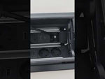 Модул WingsPremium 3M с 3х Шуко, 1x USB C, RJ45 Cat.6, HDMI, USB A и кабелен изход, цвят Черен, Digitel, DIGITEL, DT14262