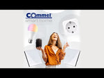 Лампа LED 5.5W RGBW GU10 PAR16 400lm 180° димируема 15000h Wi-Fi Commel IoT, COMMEL, C305-703 в модерен смарт дом.