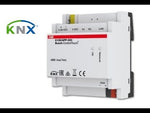 Системен интерфейс Web сървър CT/S2.1 4DIN KNX ABB, 2CKA006136A0218 на изображение с KNX контролер.
