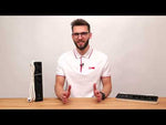 Разклонител 4x2P+E с кабел 2 метра, копче, с USB A+C 3A 15W Wi-Fi GoSmart EMOS, представен от мъж.