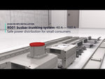 Краен капак за шинопровод BD01 IP54 Siemens, SIEMENS, BD01-EF на инсталацията на шинопровод BD01 с безопасно разпределение на електрическа енергия.