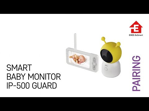 Telecamera IP 3MP 5Vdc IP20 con monitor IP-500 GUARD Wi-Fi GoSmart EMOS
