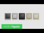 Кръстат ключ цвят Алуминий Sedna SE, SCHNEIDER ELECTRIC, SDD113107