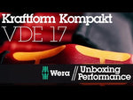 Kraftform Kompakt VDE 17 - Wera инструмент за безопасност, предназначен за работа с електрически системи.