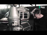 Тресчотка метална ¼", ръкохватка 141мм, 8004 A Zyklop Metal Wera - W004004 в работна среда с хеликоптер.