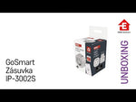 Адаптер Smart за контакт 1х Шуко 16A с мерител IP-3002S Wi-Fi GoSmart EMOS - опаковка и разопаковане.