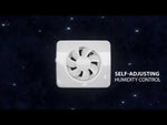 Ventilateur Smart ICE ф100-120мм, blanc, 140 m3/h, 5W, 19dB Fresh