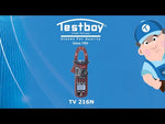 Pinza amperimétrica digital T-RMS CAT III 0…600Vac/dc, 0…600A, LCD y sonido, Testboy TV 216N, TESTBOY, 4028532212162