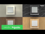 Frame 1х, anthracite, M-Plan System M Merten SE /while stocks last/, SCHNEIDER ELECTRIC, MTN486114