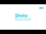 Стойка за монитор Strela, двойна, цвят Черен, ABL, ABL Сърбия, STRELA2BL