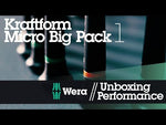 Screwdriver set, 2x slotted, 5x PH, 10x TX, 2x PL, 1x mx and 1x nut driver, ESD Big Pack 25 Kraftform Micro Wera, WERA, W134019