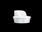 PIR motion sensor, surface wall mounting, 300°, range 3x 20m @ h=2m, IP54, sensIQ S, KNX, white, Steinel, SL059613