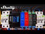 Relè a impulsi smart 2х On/Off 16A (25A) con misuratore per montaggio montaggio DIN Shelly PRO 2PM - 268032