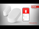 Датчик МУК с батерия IP-2211Z ZigBee GoSmart EMOS - умният сензор за врата с мобилно приложение.
