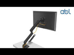 Support de moniteur Sigma, simple, à ressorts, couleur Blanc, ABL, ABL Serbie, SIGMA1WH