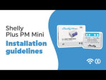 Micromódulo Smart de medición monofásica 1х 16A Shelly Plus PM Mini - 265673