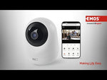 Telecamera IP 4MP PTZ 5Vdc IP20 IP-220W Wi-Fi GoSmart EMOS