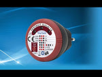 Comprobador de toma Schuko CAT II 300Vac, diferencial 30mA, LED y LCD, Testavit Schuki 1 Testboy, TESTBOY, 4028532200077