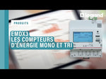 Трифазен електромер за ИНДИРЕКТНО мерене на ел. енергия EMDX3, Modbus, 2 тарифи, за DIN монтаж 4 мод, MID Legrand, LEGRAND НИСКО НАПРЕЖЕНИЕ, 412043