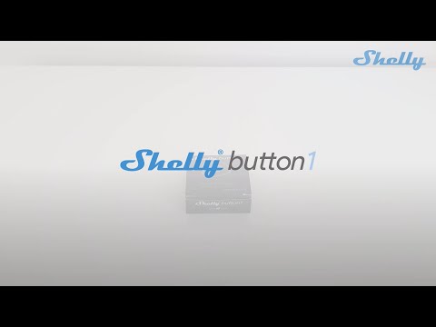 Battery-powered button with 4 functions, white, Shelly Button1 - 262498 /while stocks last/