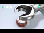 Spanner set, 11х with ratchet, in a pouch, 6000 Joker 11 Set 1 Wera - W020013
