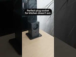 Модул PopUp 2M с 1х Шуко и USB тип C+C, цвят Черен, Digitel, DIGITEL, DT15622