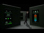 Пулт за управление 2.65" с 4 виртуални бутона KNX 30x60 Signum EKINEX, EK-EV3-TP-TER на интерактивен дисплей.