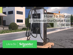 Зарядна станция StarCharge Fast DC 60kW, 3x400VAC+N 3x100A, с кабели 2х CCS, IP55 IK10, RFID Ethernet 4G, SE, Зарядни станции за електромобили, EVD2S60TBB