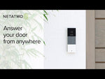 Видео бутон за звънец със Smart функции Netatmo /до изчерпване/, NETATMO , NDB-PRO на входната врата.