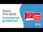 Микромодул Smart реле 1х On/Off 16A с мерител изисква неутрала Shelly 1PM Gen3 - 261798, SHELLY - Инструкции за инсталация.