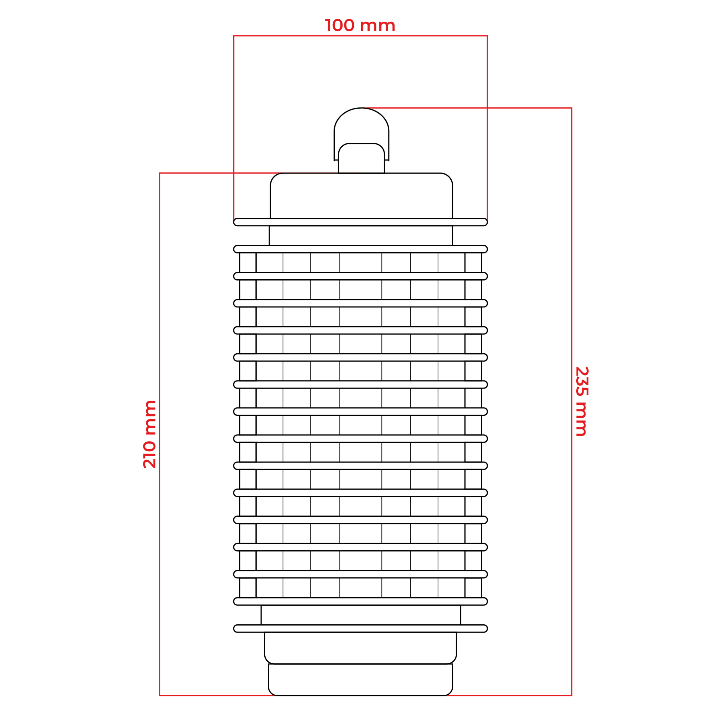 LED лампа против насекоми Lumio MKE001 – 1.2W, до 30 м²