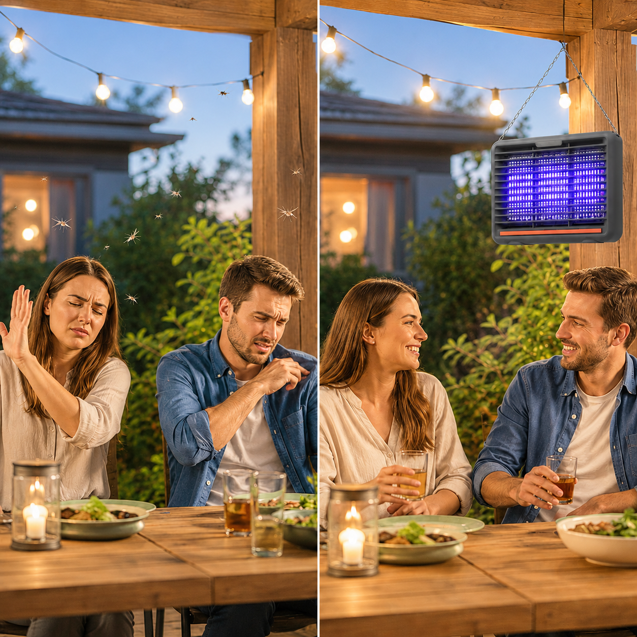 Електрическа LED лампа против насекоми Lumio MKE002 – 6W, 1400V, до 50 м²