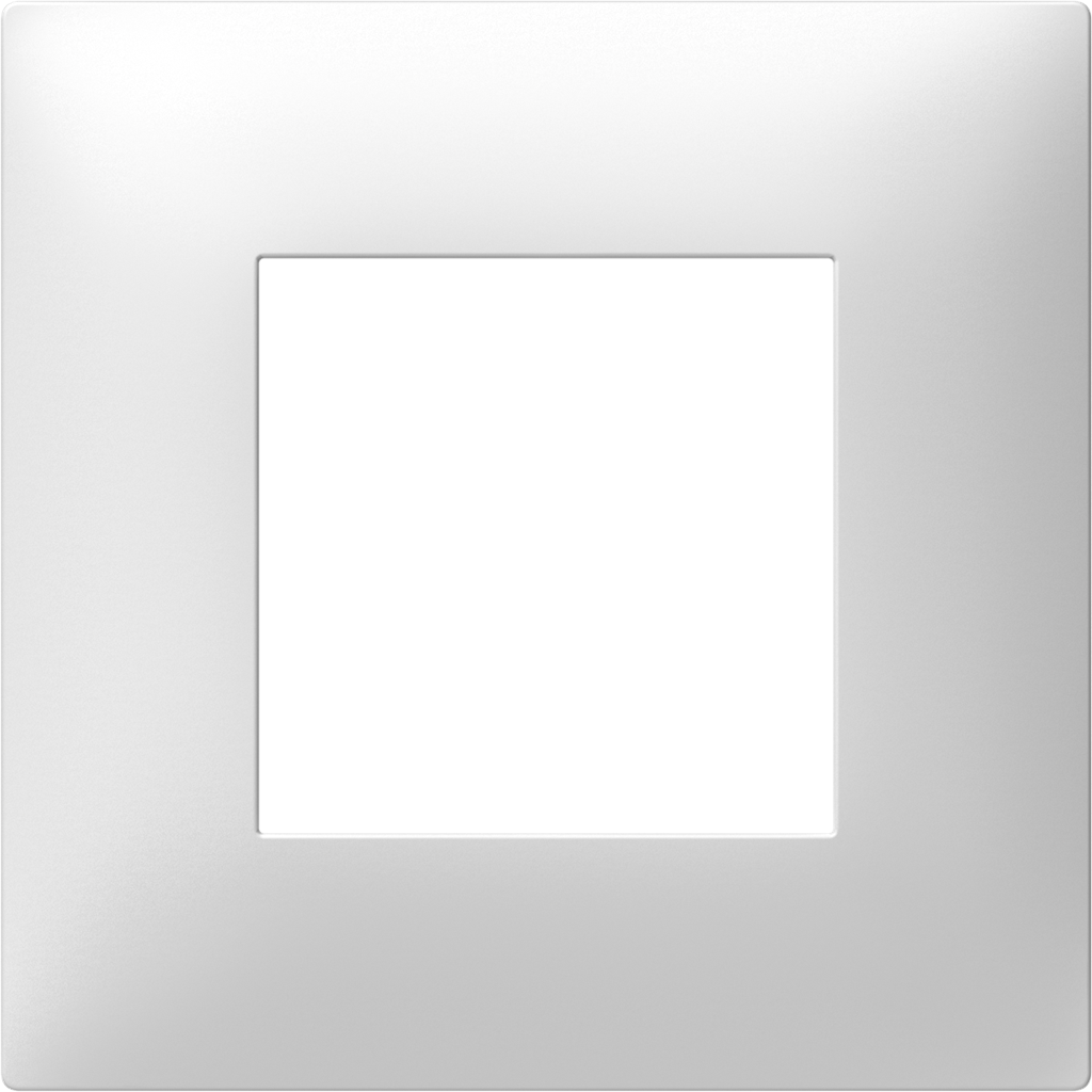 Рамка 2 мод. цвят Бял мат Thin Modul TEM, OT20MW