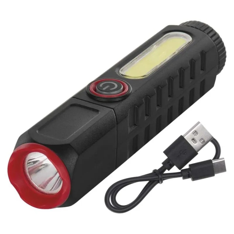 Фенерче LED 120lm 130м 0.5ч зареждаема 400mAh пластмаса IP20 /10 бр. кутия/ EMOS, P4720